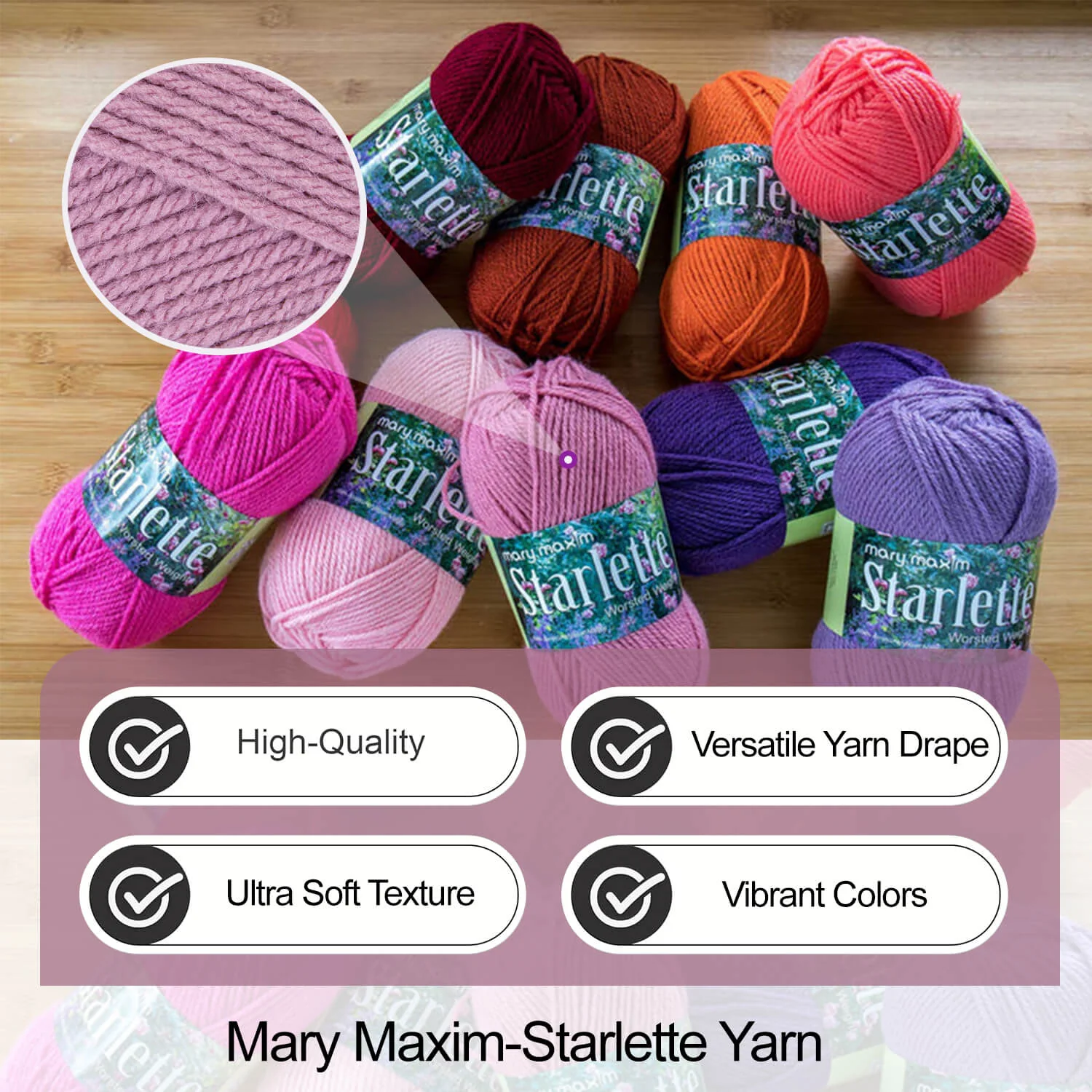 Mary Maxim Starlette Yarn - Image 127