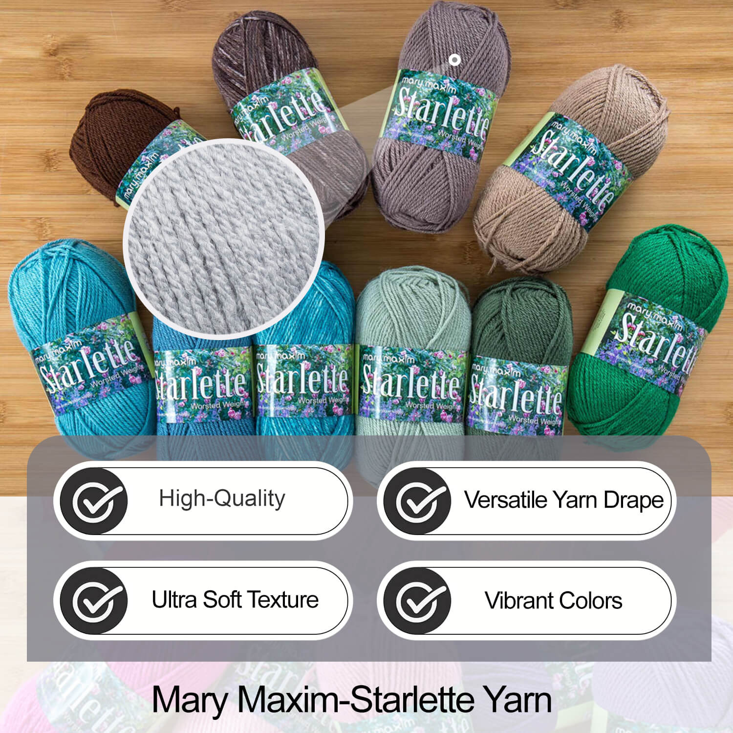 Mary Maxim Starlette Yarn - Image 128