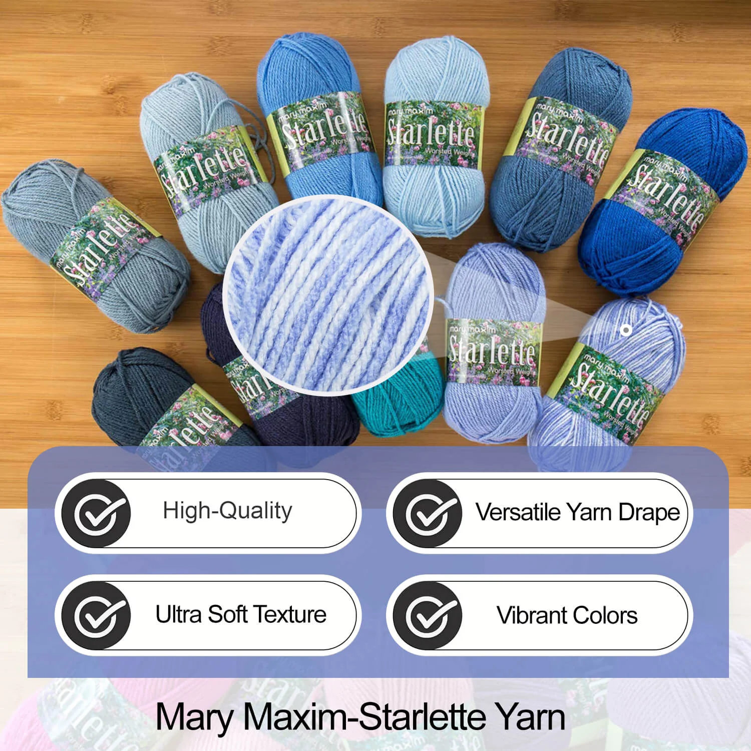 Mary Maxim Starlette Yarn - Image 129