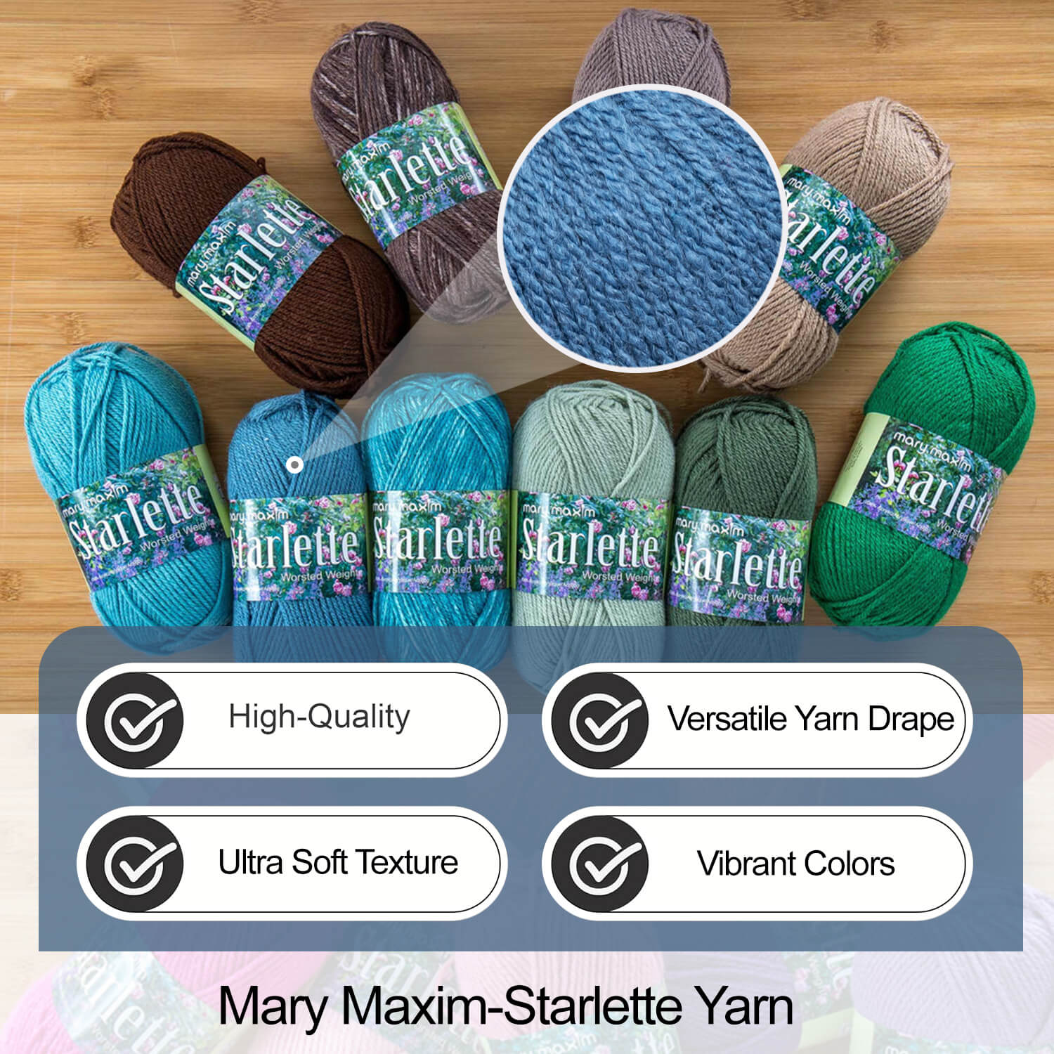 Mary Maxim Starlette Yarn - Image 144