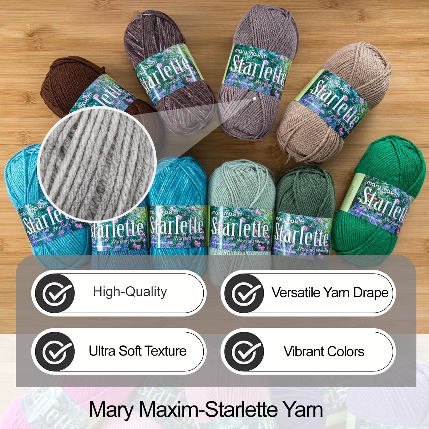 Mary Maxim Starlette Yarn - Image 152