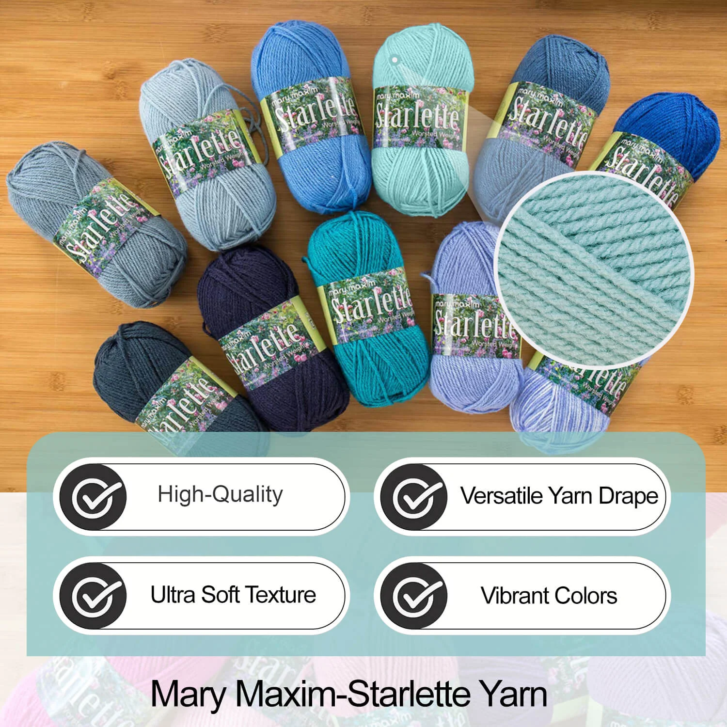 Mary Maxim Starlette Yarn - Image 155