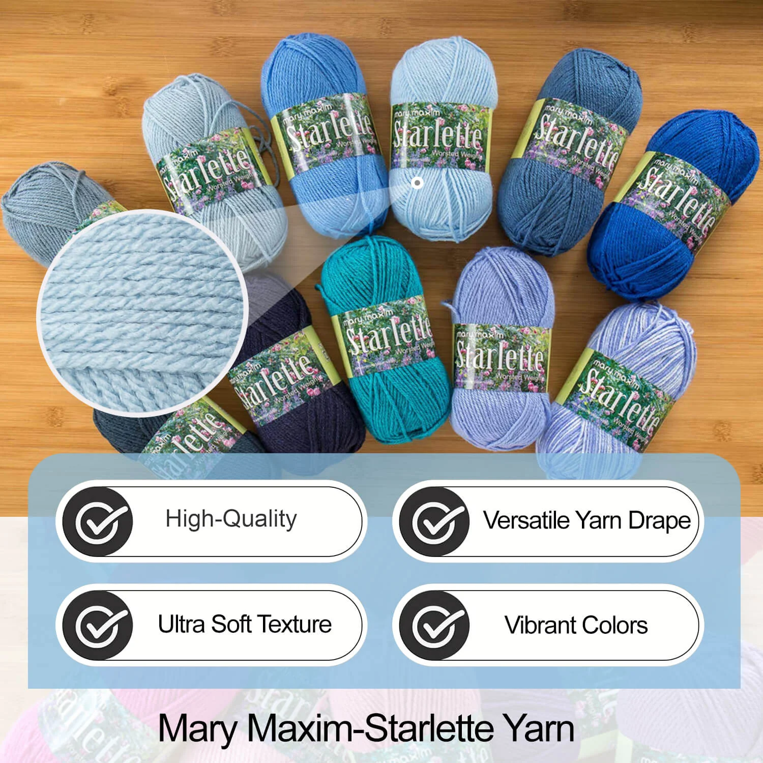 Mary Maxim Starlette Yarn - Image 158