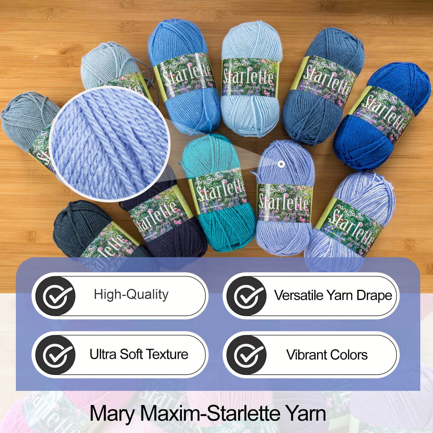 Mary Maxim Starlette Yarn - Image 160