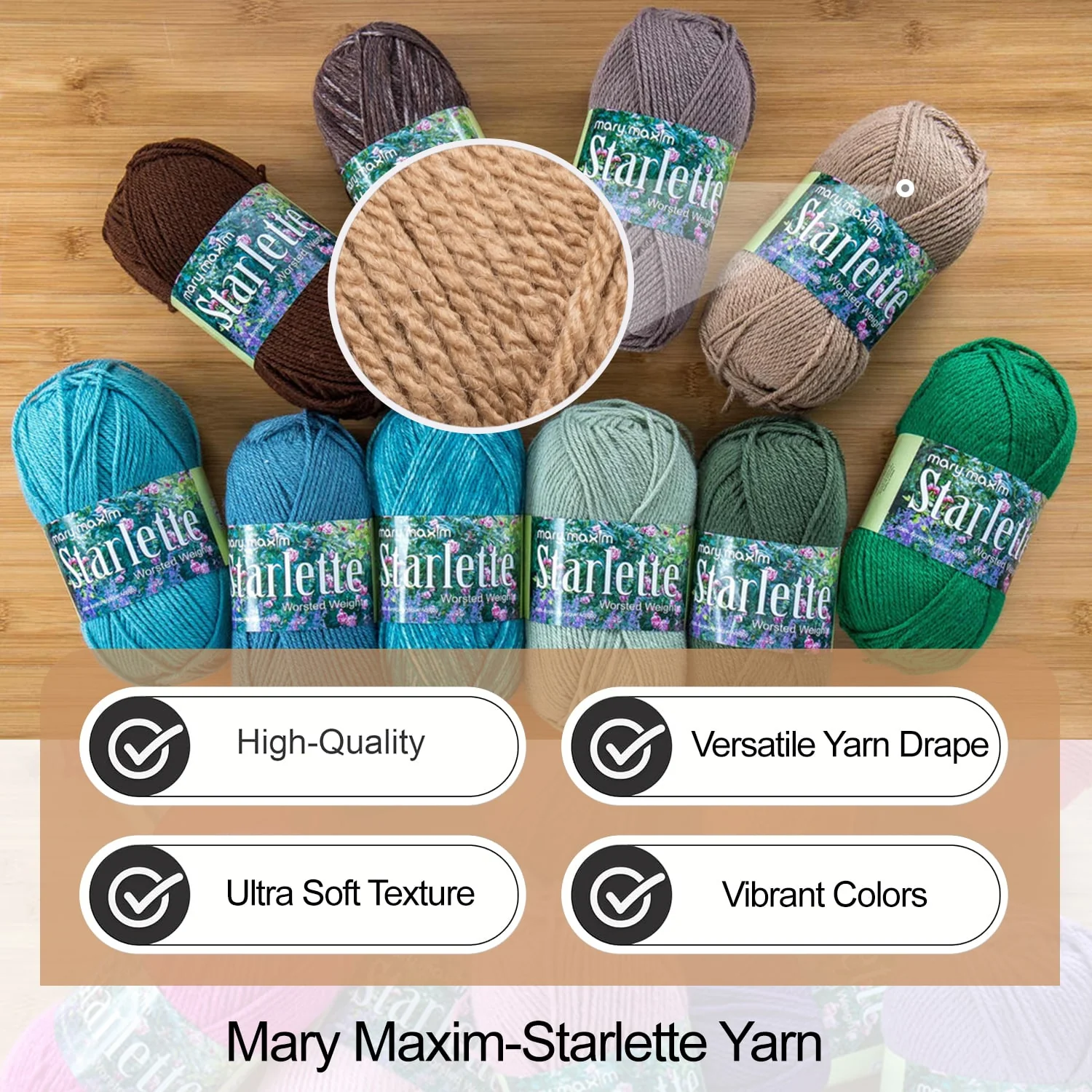 Mary Maxim Starlette Yarn - Image 170