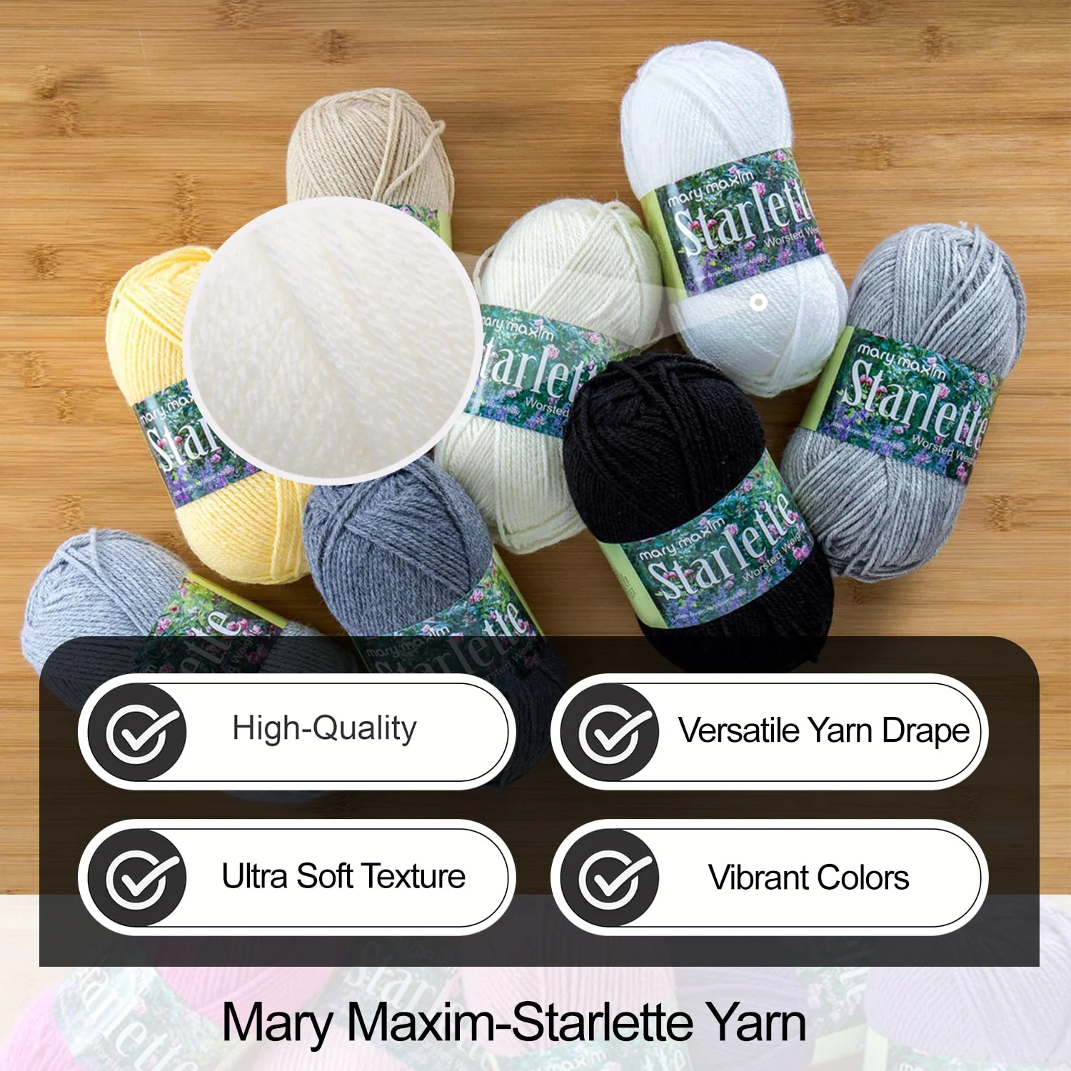 Mary Maxim Starlette Yarn - Image 174
