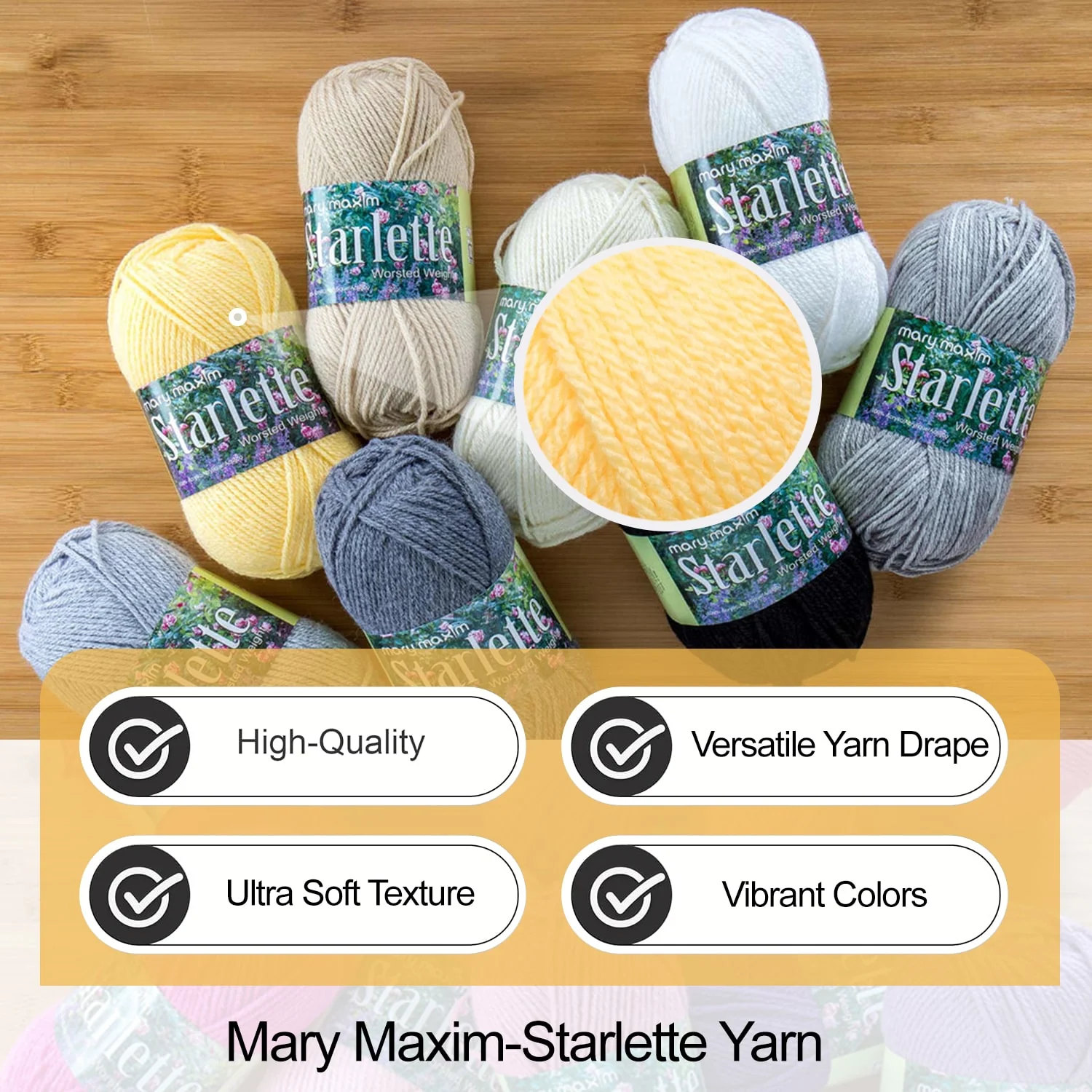 Mary Maxim Starlette Yarn - Image 178