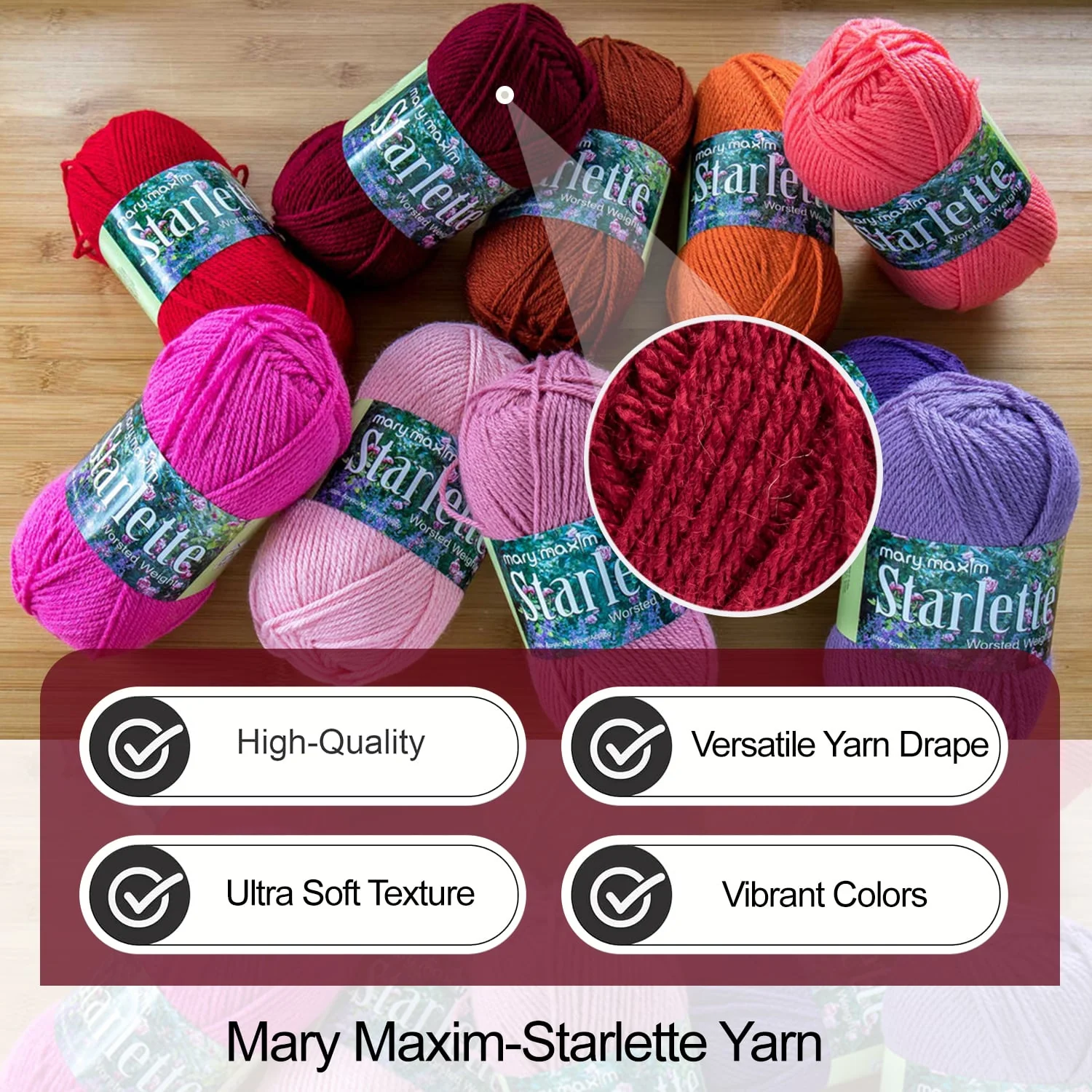 Mary Maxim Starlette Yarn - Image 183