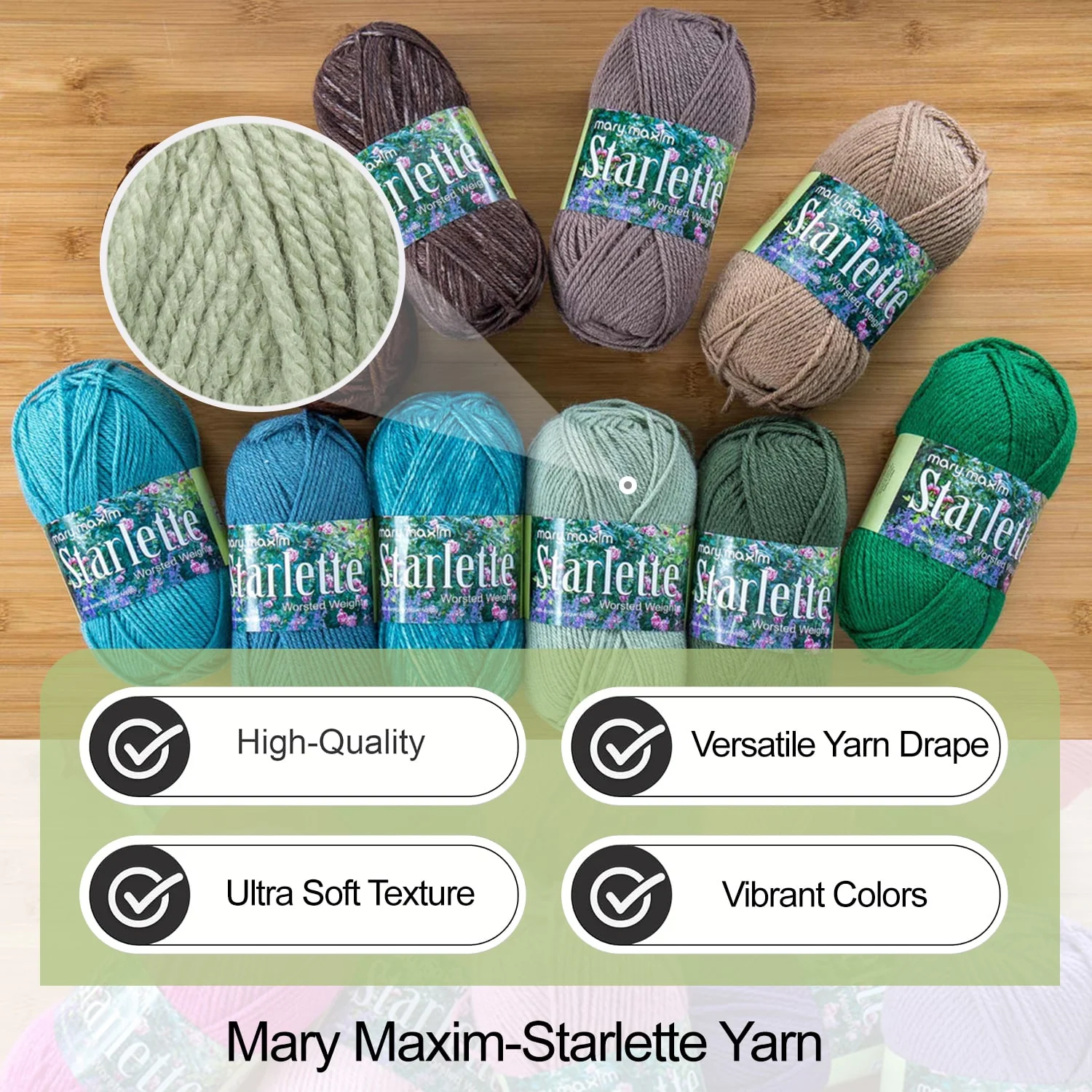 Mary Maxim Starlette Yarn - Image 199