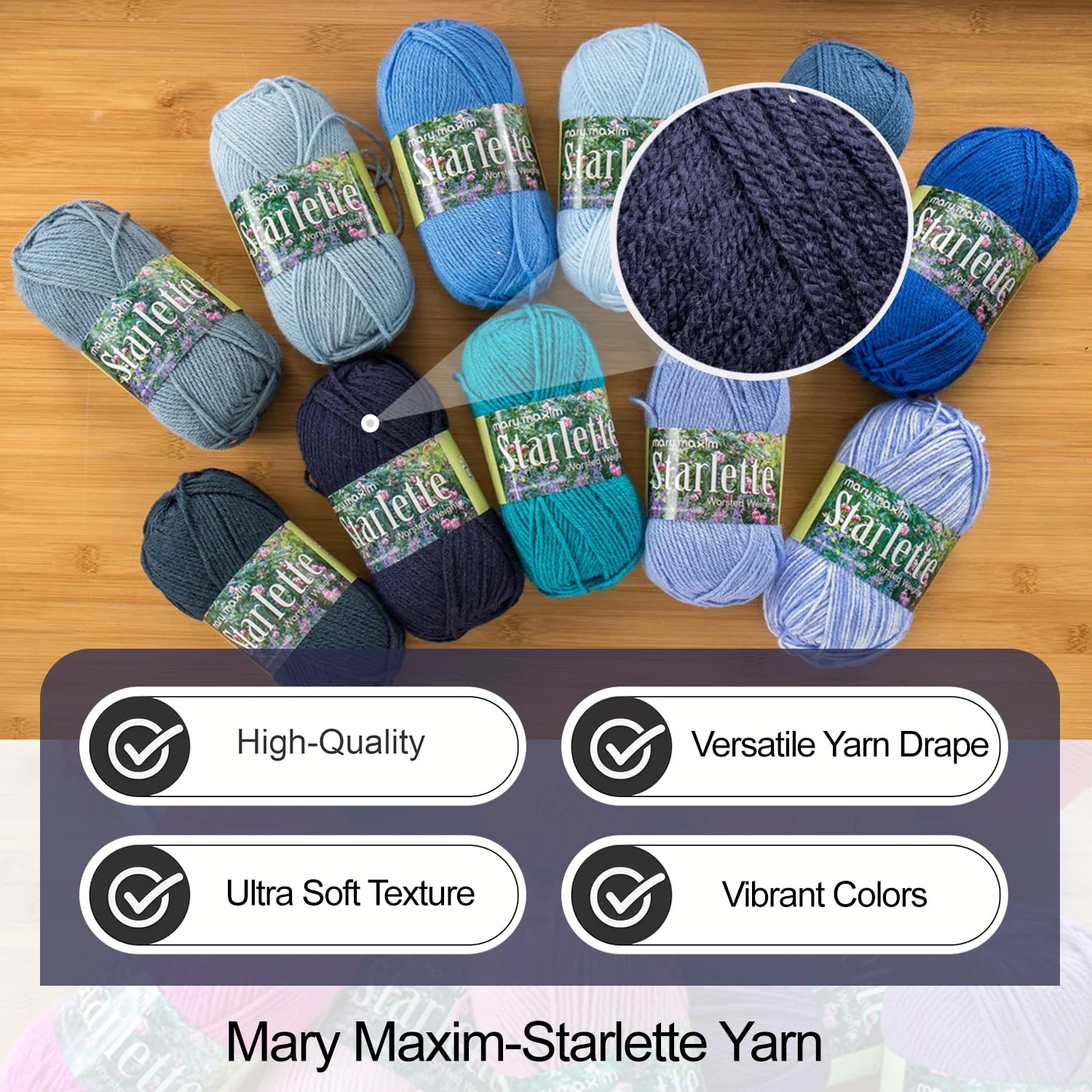 Mary Maxim Starlette Yarn - Image 207