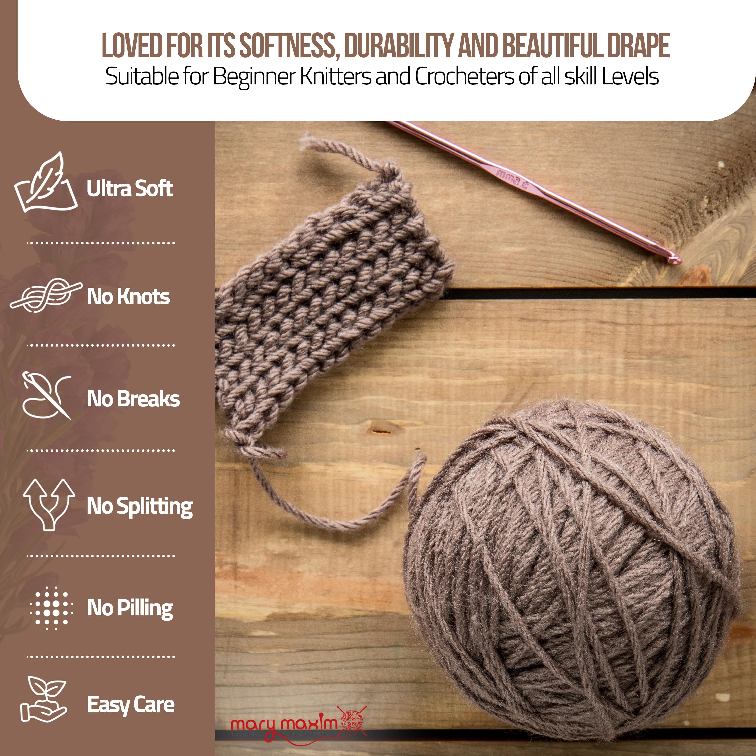 Mary Maxim Starlette Yarn - Image 215