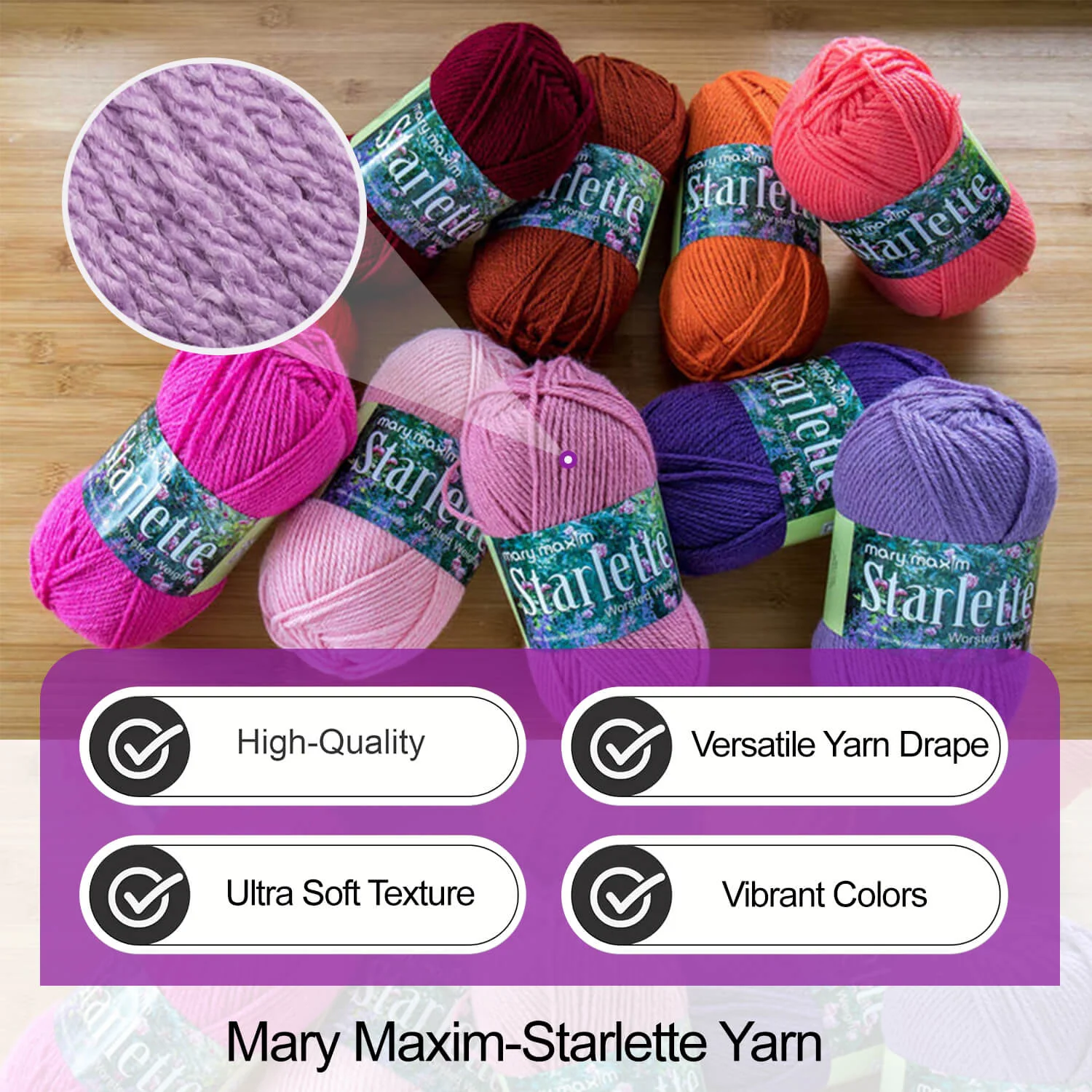 Mary Maxim Starlette Yarn - Image 97