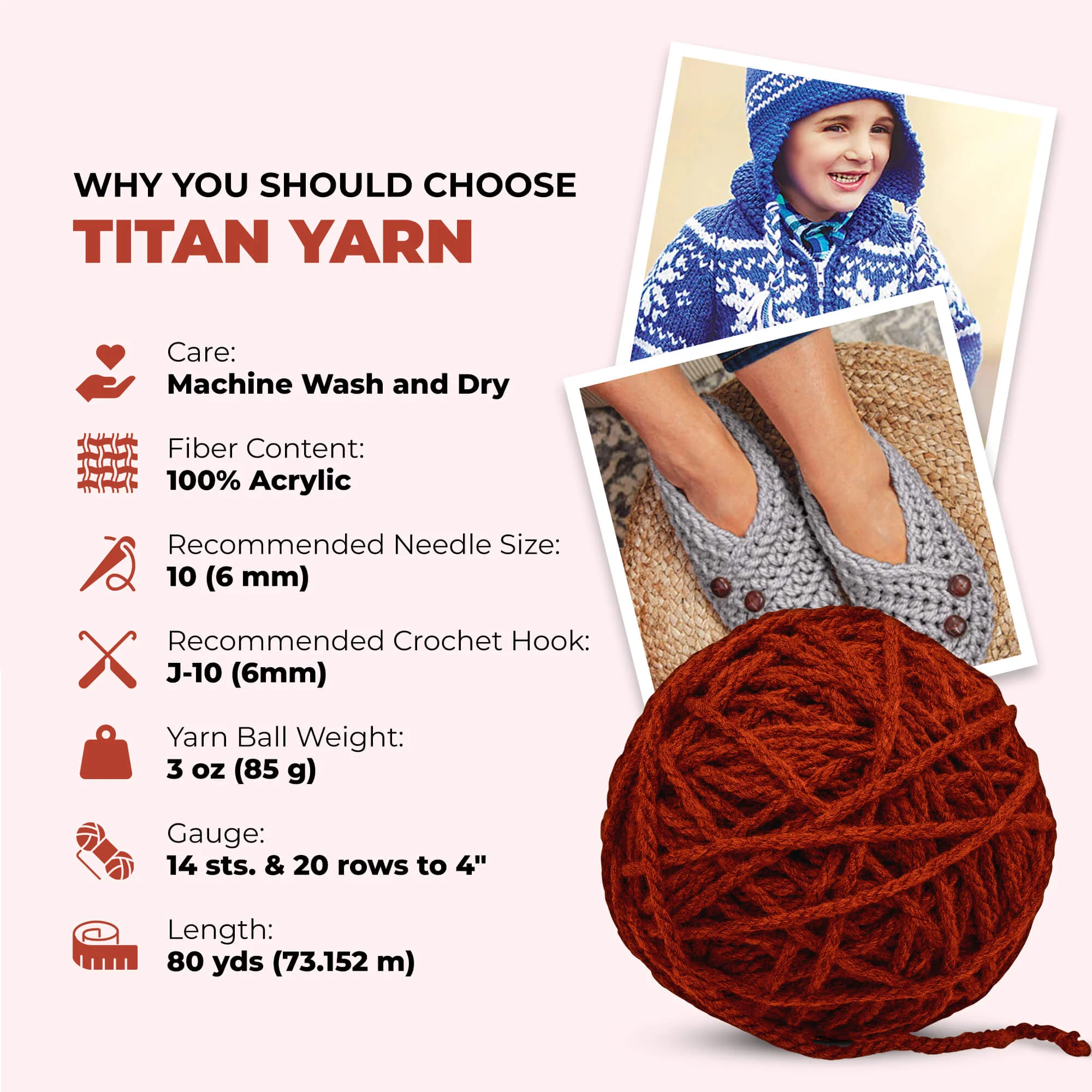 Mary Maxim Titan Yarn - Image 98