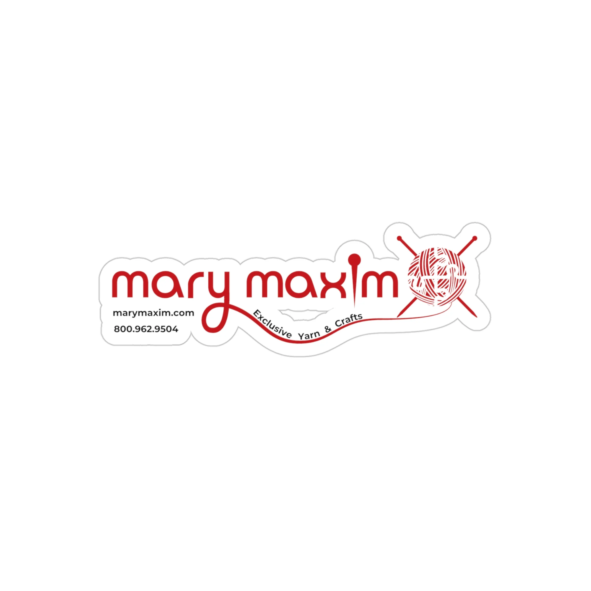 Mary Maxim Transparent Outdoor Sticker - Image 4