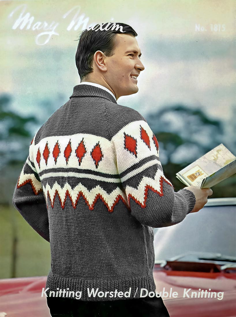 Men's Sanarac Cardigan Pattern
