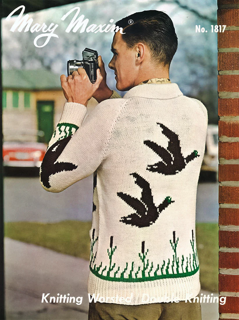 Men's Wild Duck Cardigan Pattern