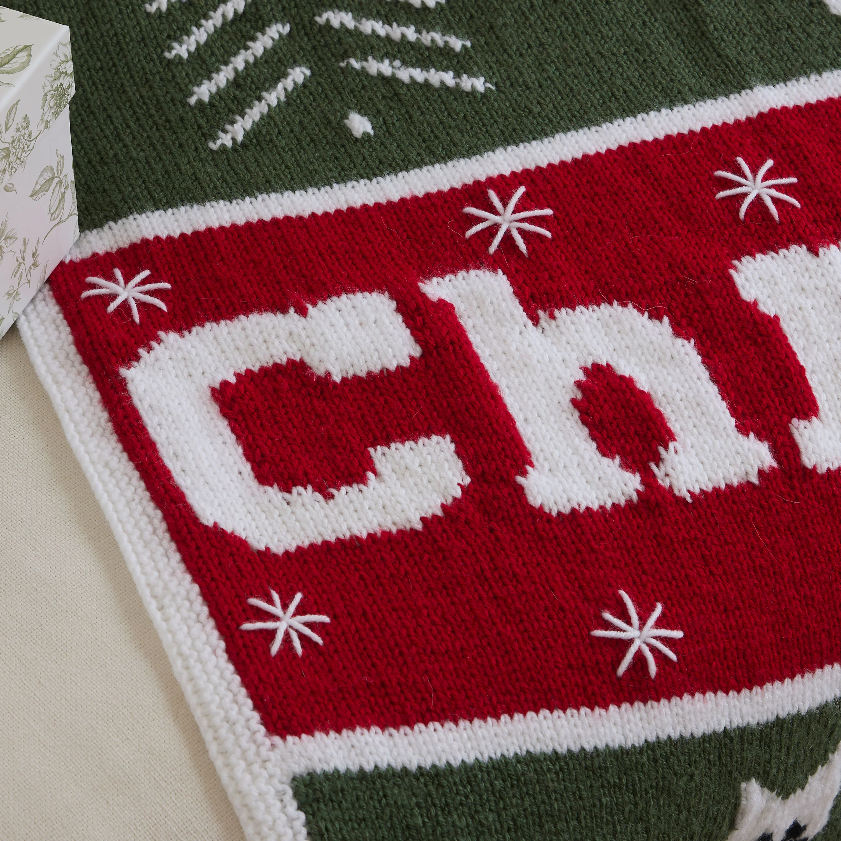 Meowy Christmas Knit Blanket - Image 6