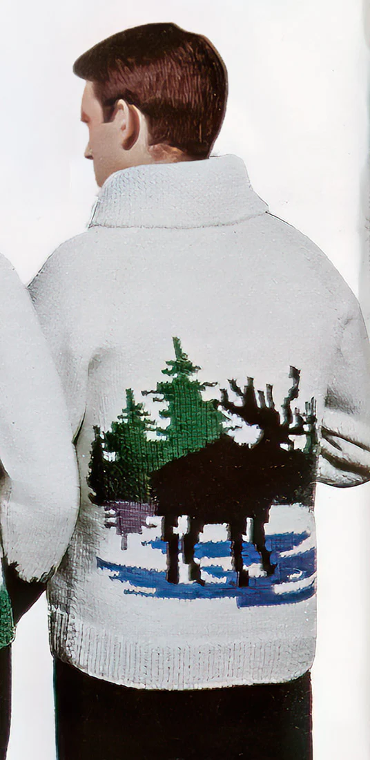 Moose Cardigan Pattern
