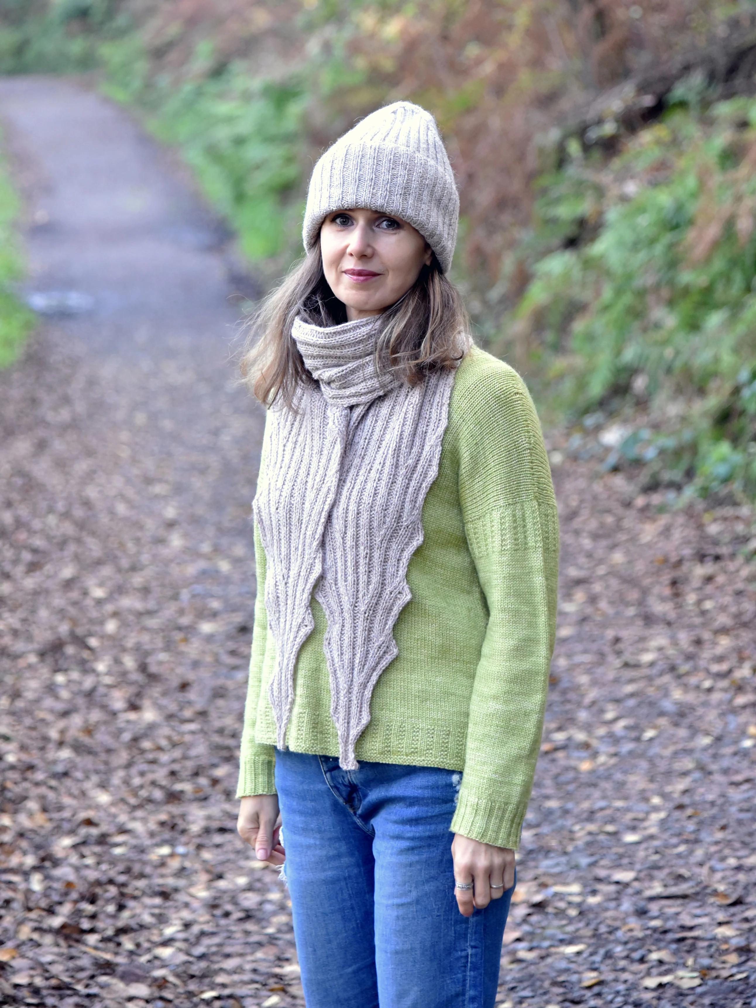 Morning Mist Hat & Scarf - Image 6
