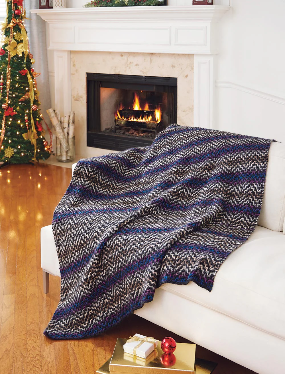 Mosaic Ripple Afghan Pattern - Image 6