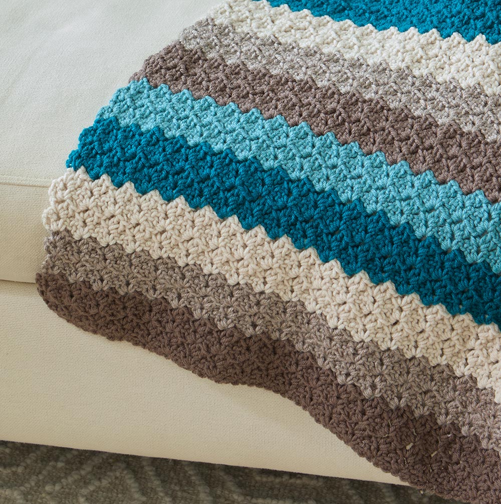 Nancy's Cozy Stripes Blanket - Image 3