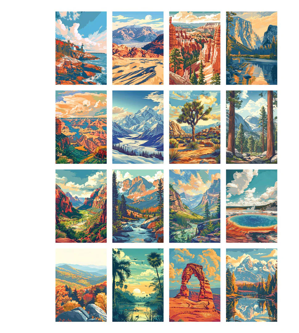 National Parks Jigsaw Puzzle Box Set - Image 4