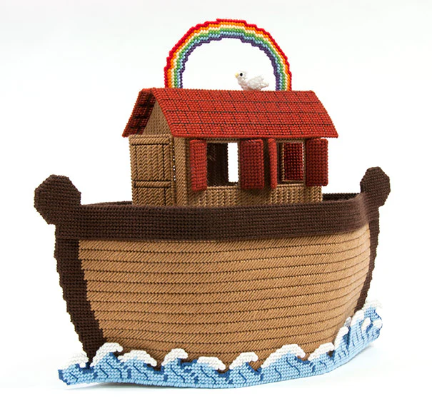 Noah's Ark Plastic Canvas Kit - Image 4
