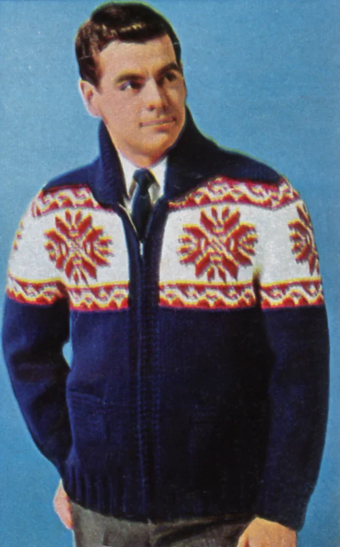 Men's or Ladies' Northern Stars Cardigan Pattern - Image 3