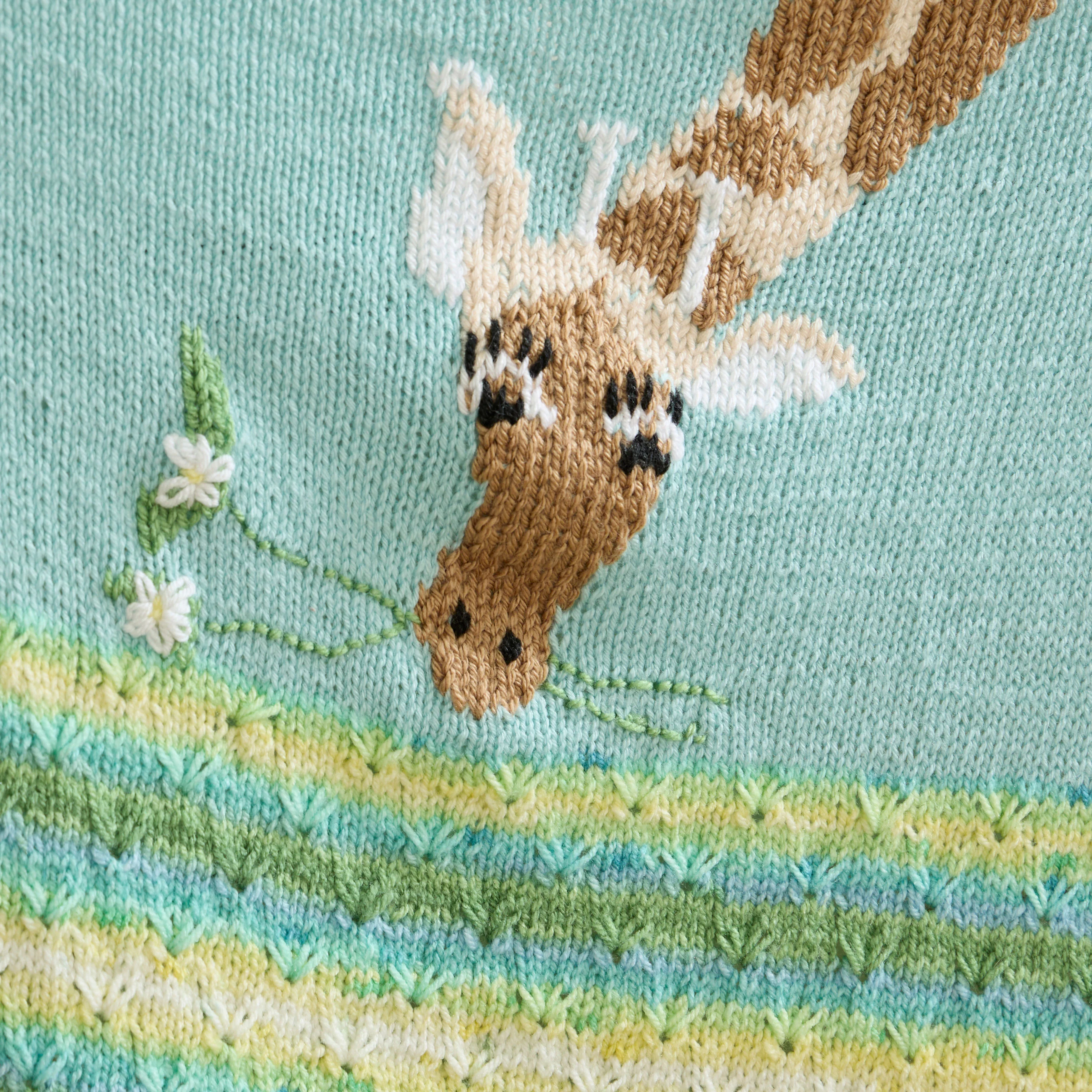 Our Neck of the Woods Knit Baby Blanket - Image 5