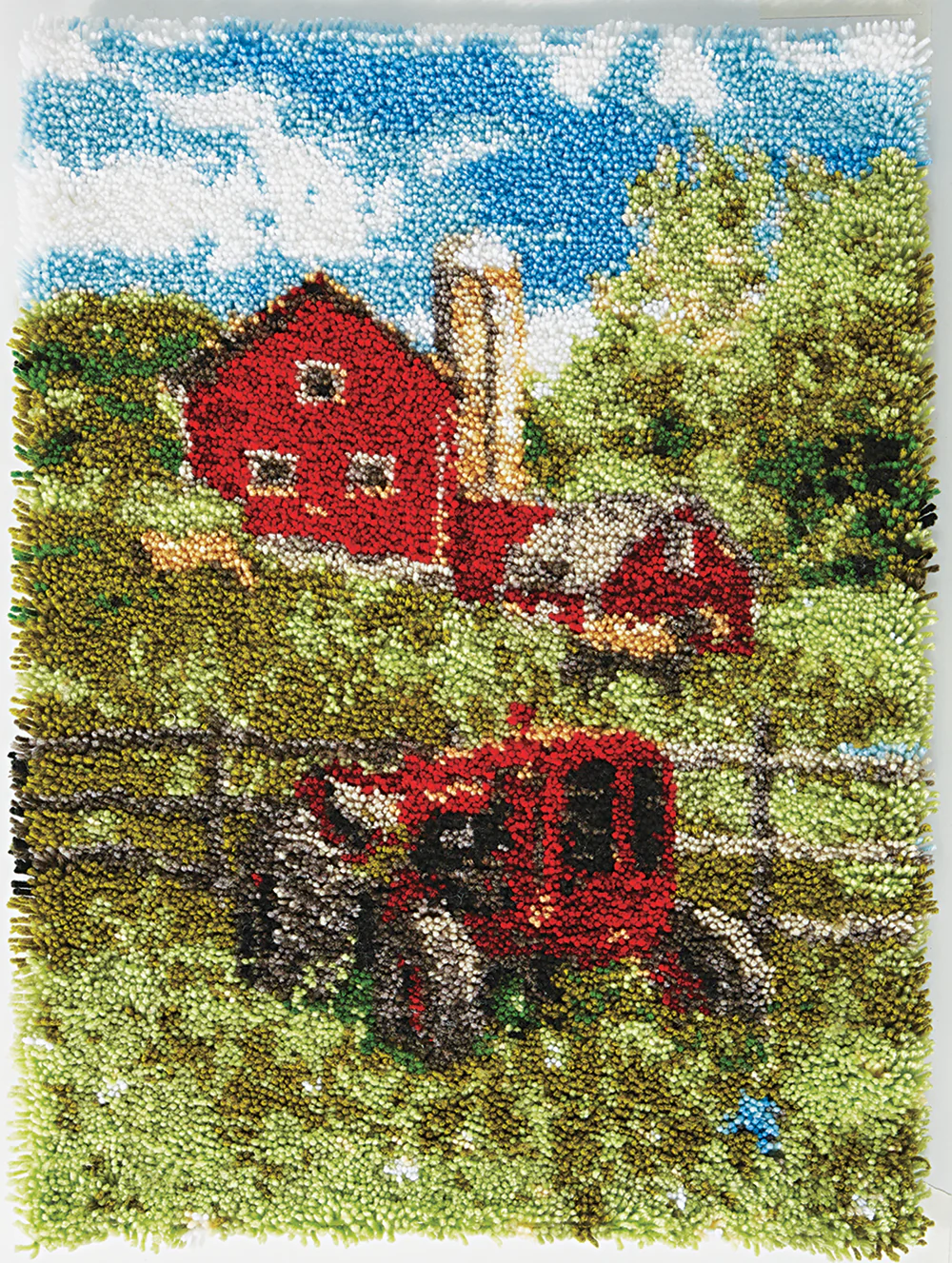 Out in the Field Rug Pattern