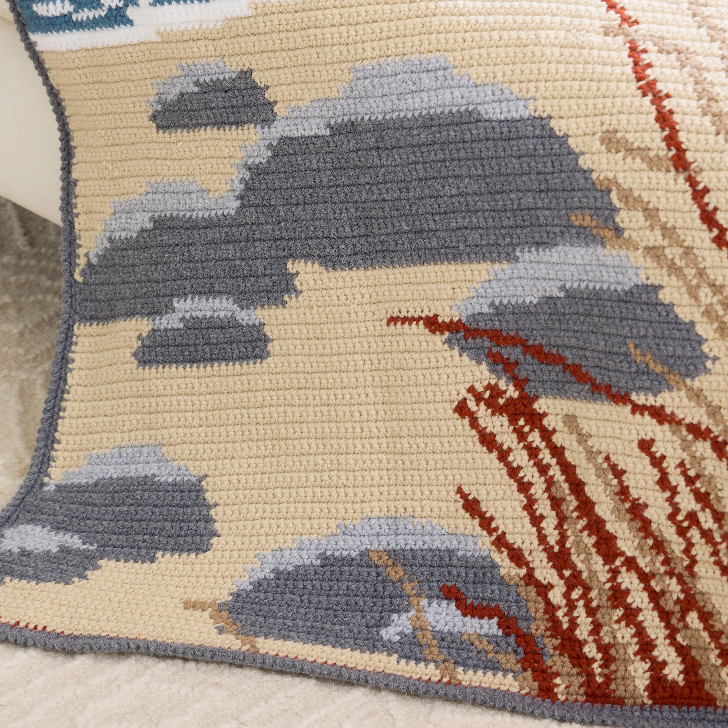Outer Banks Crochet Blanket - Image 3
