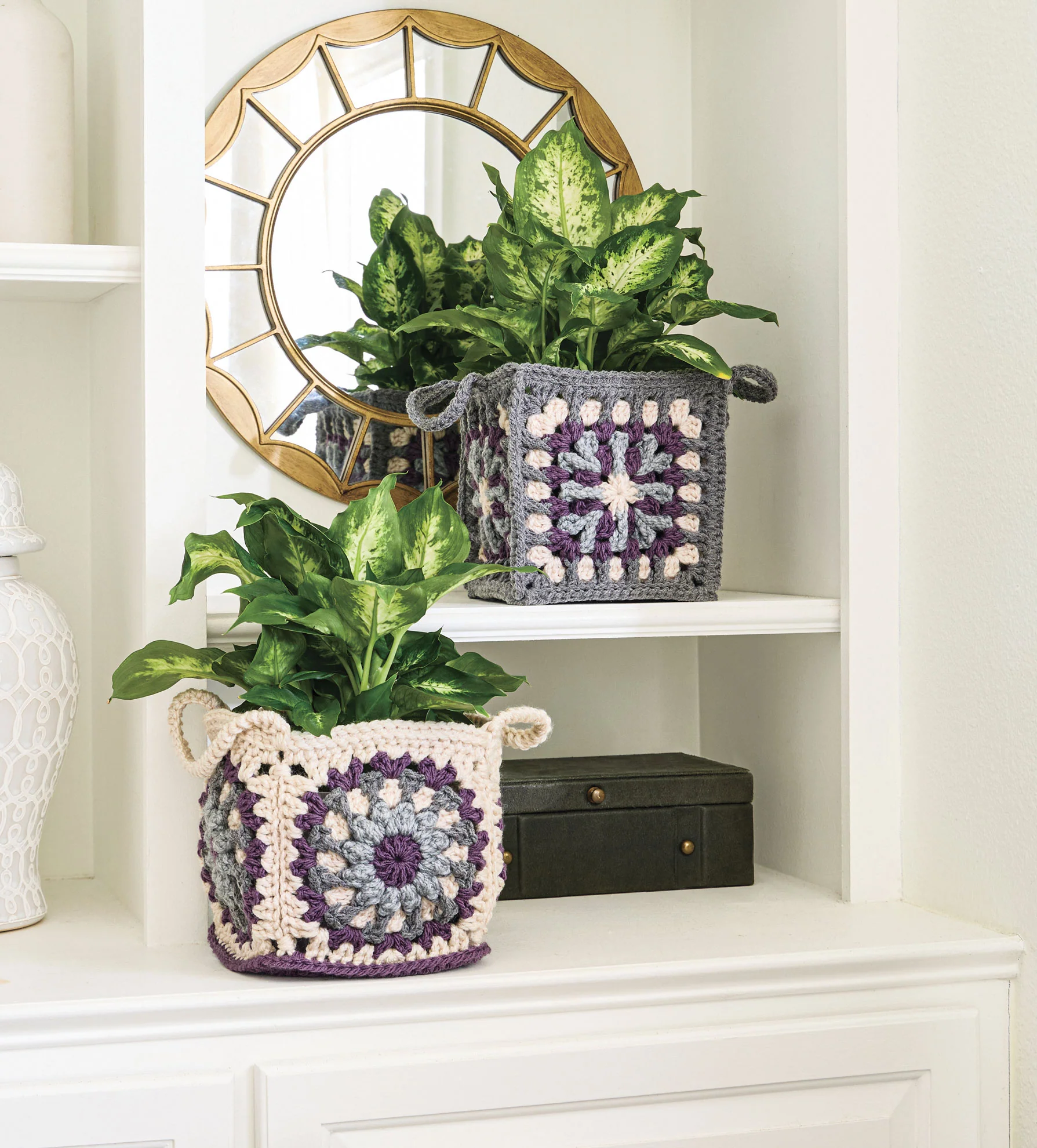 Pair of Granny Baskets - Image 2