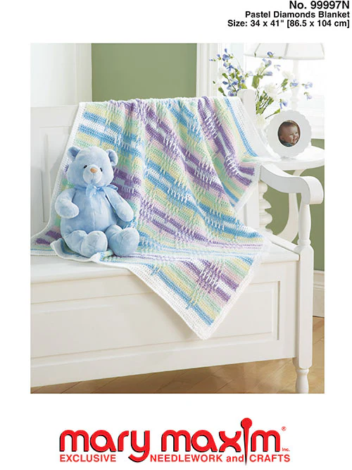 Pastel Diamonds Blanket Pattern