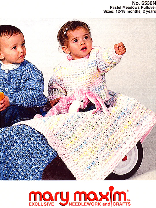 Pastel Meadows Pullover Pattern