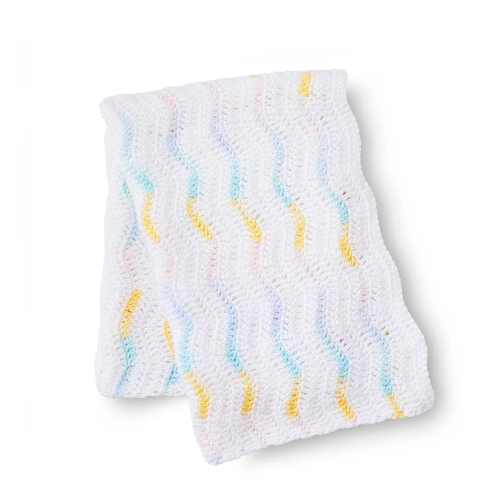 Peaceful Waves Crochet Blanket - Image 3
