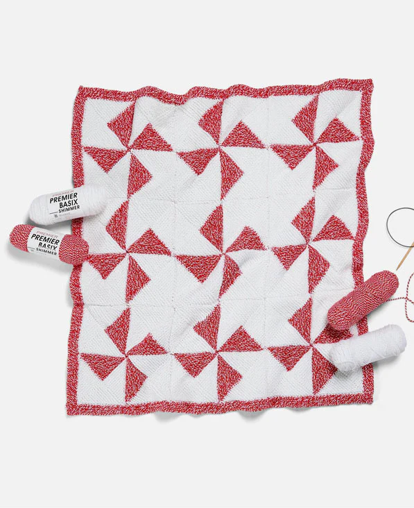 Peppermint Knit Blanket - Image 4