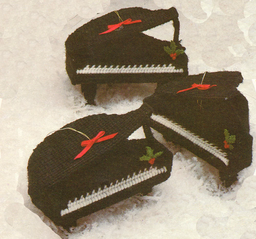 Piano Ornaments Pattern