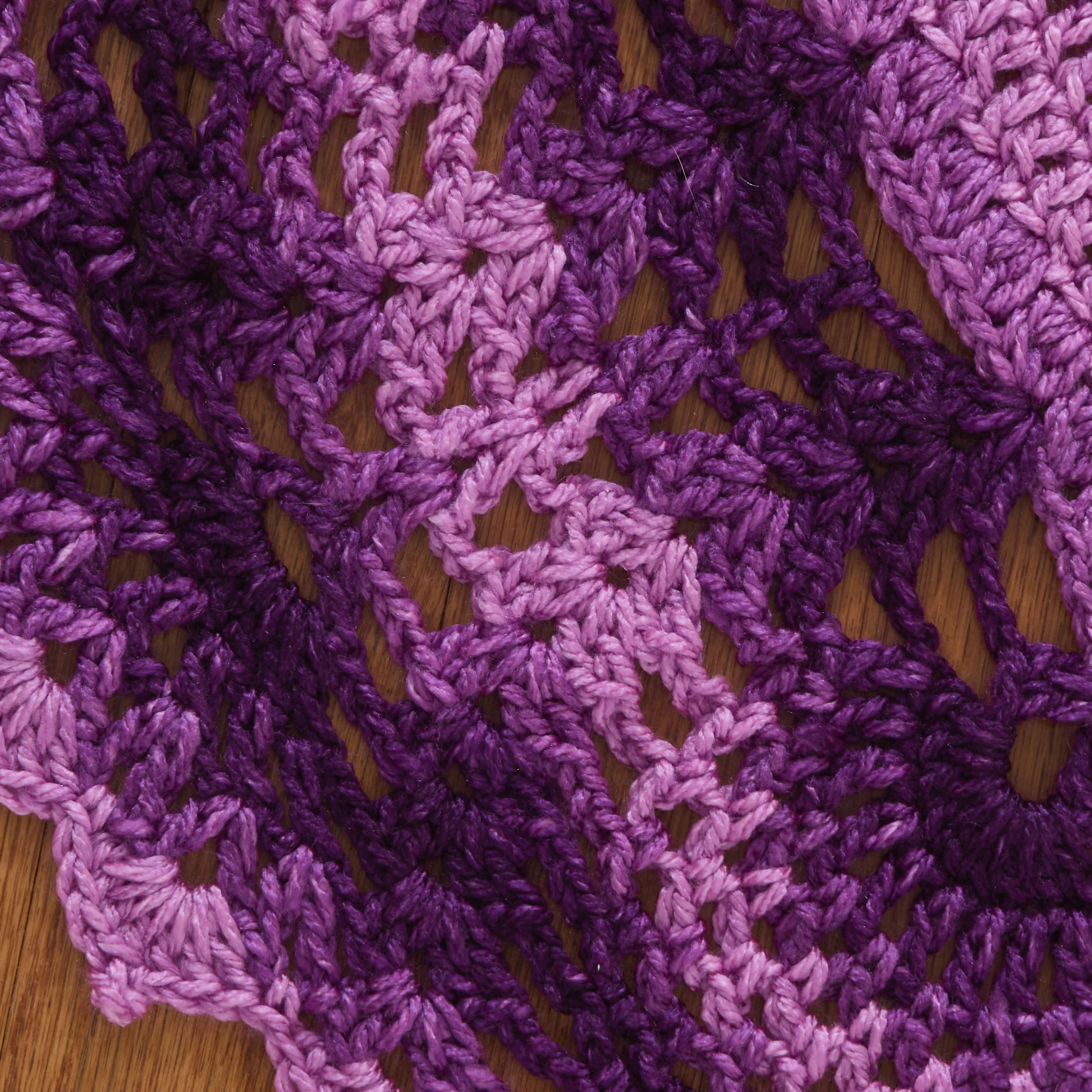 Pineapple Border Baby Crochet Blanket - Image 3