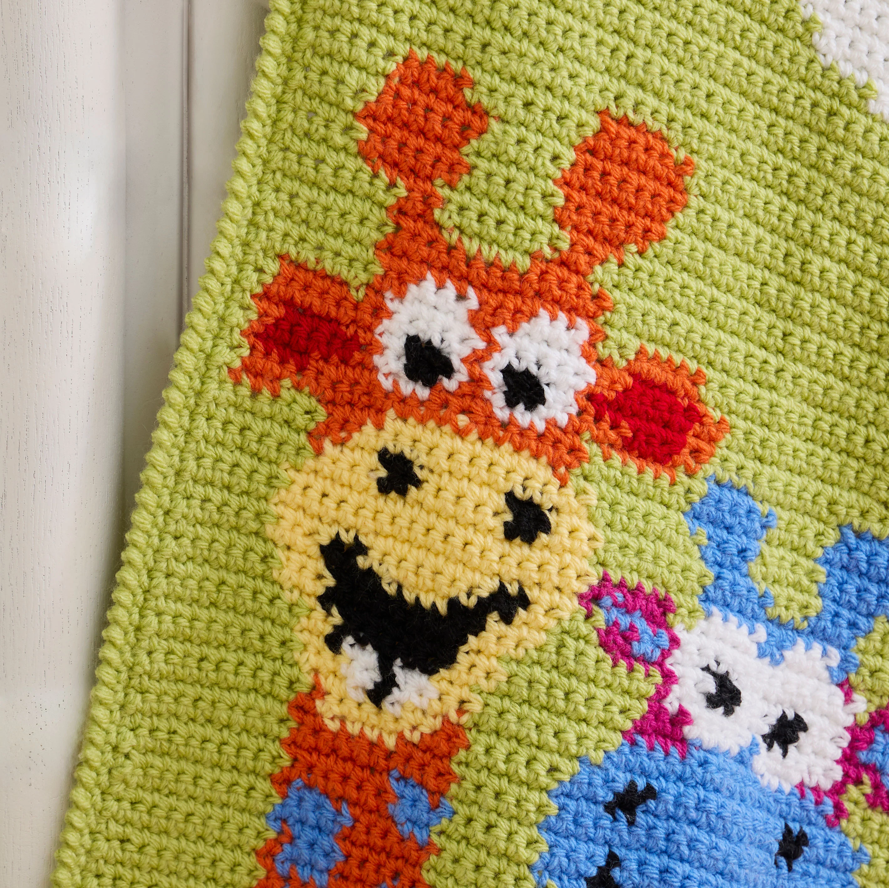 Playful Giraffes Crochet Baby Blanket - Image 6