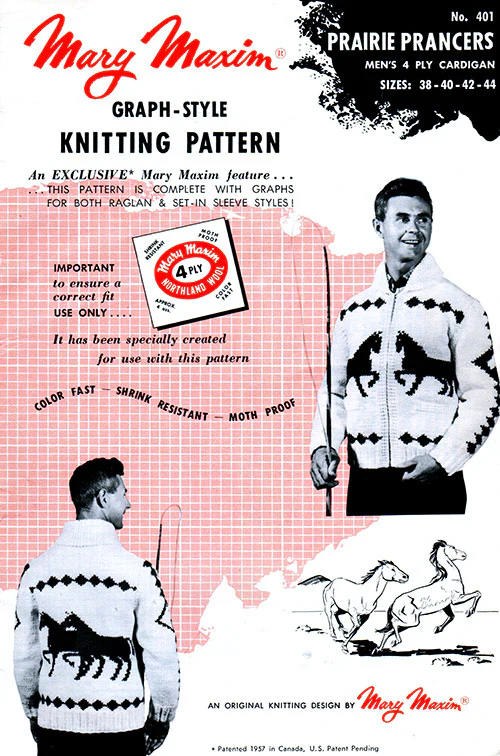 Prairie Prancers Adult Cardigan Pattern - Image 2