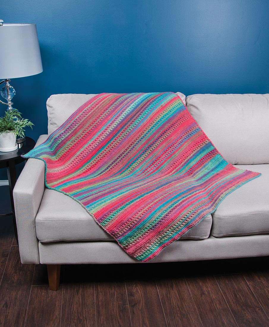 Prairie Sunset Lapghan Pattern