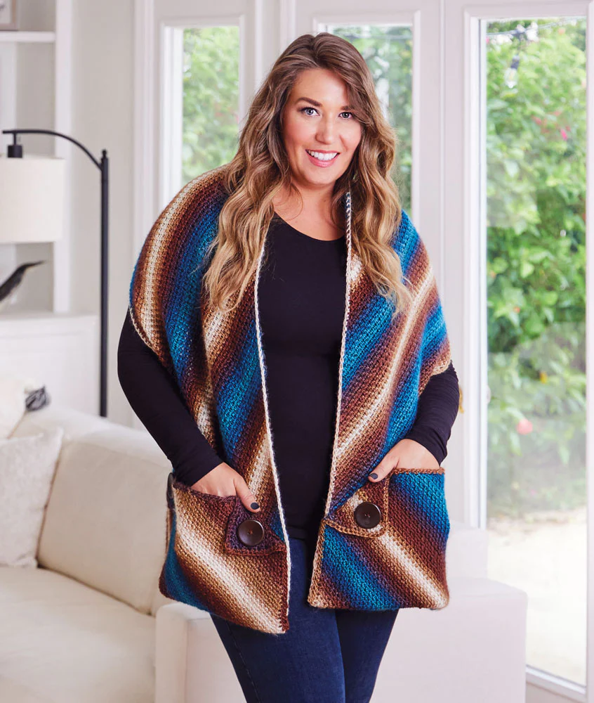 Prism Pocket Shawl Pattern