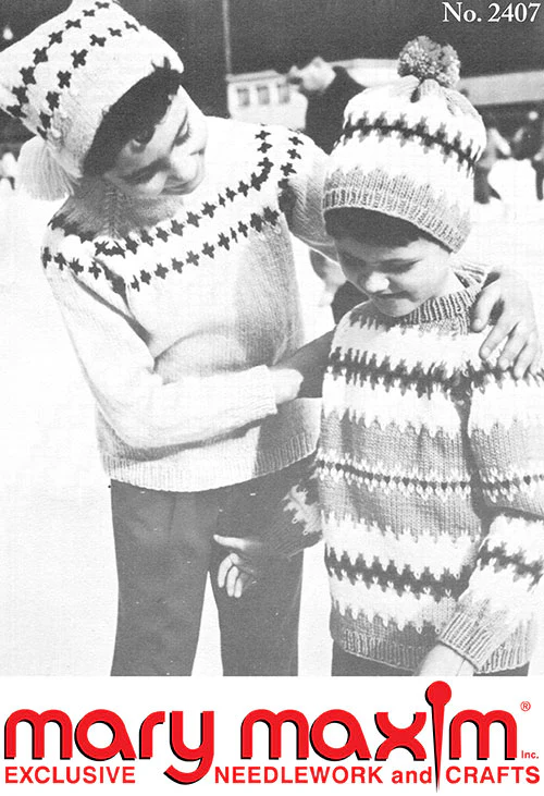 Pullover and Cap Pattern - Image 2