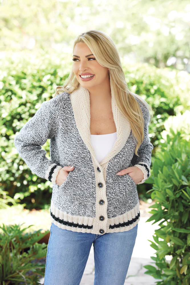 Raglan Ragg Cardigan - Image 5