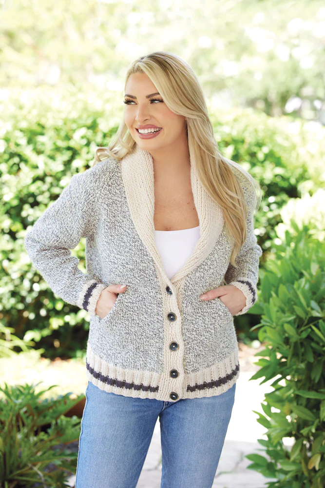 Raglan Ragg Cardigan - Image 8