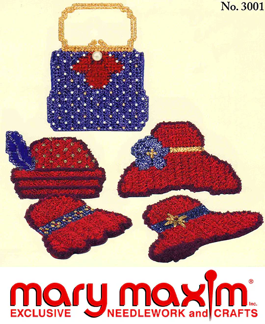 Red Hat Coasters Pattern