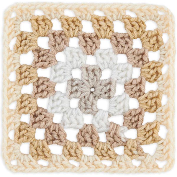 Red Heart All In One Granny Square Yarn - Image 3