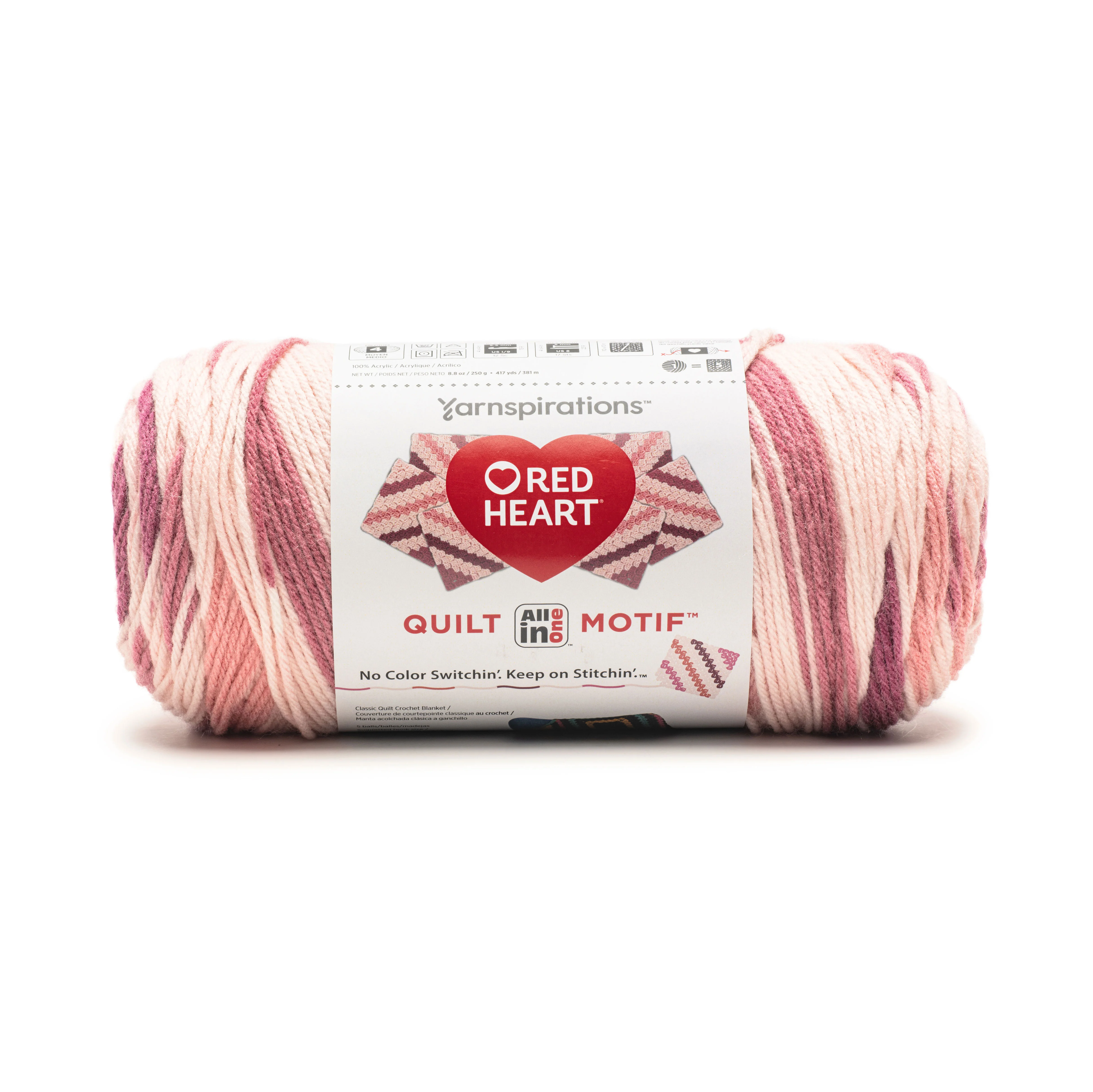 Red Heart All In One Quilt Motif Yarn - Image 18