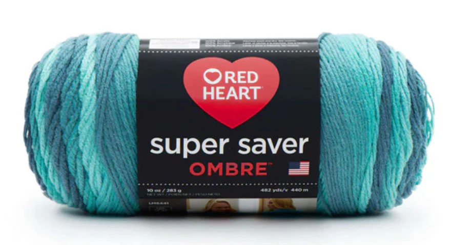 Red Heart Super Saver Ombre Yarn - Image 35