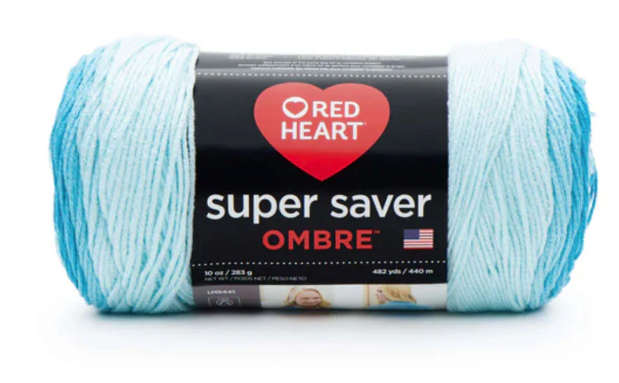 Red Heart Super Saver Ombre Yarn - Image 36